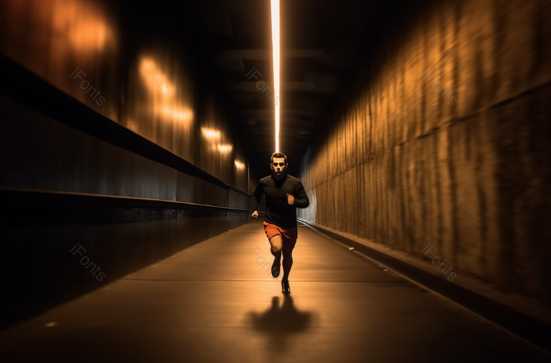 晚上奔跑的跑步者摄影图,高清,摄影图,摄影图片,图片大全,摄影图免费下载